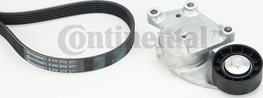 Contitech 6PK976K1 - Поликлиновий ремінний комплект autozip.com.ua