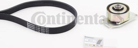 CONTITECH 6PK1453K1 - Поликлиновий ремінний комплект autozip.com.ua