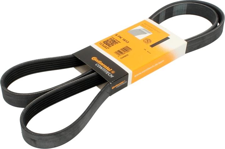 CONTINENTAL 6PK1613 - Поліклиновий ремінь autozip.com.ua