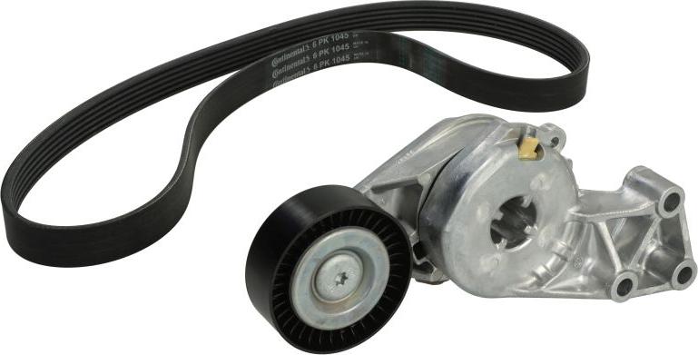 CONTINENTAL 6 PK 1045 K2 - Поликлиновий ремінний комплект autozip.com.ua