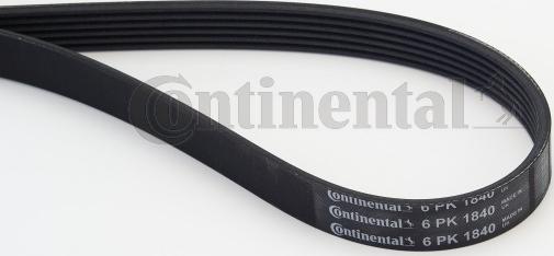 Contitech 6PK1840 - Поліклиновий ремінь autozip.com.ua