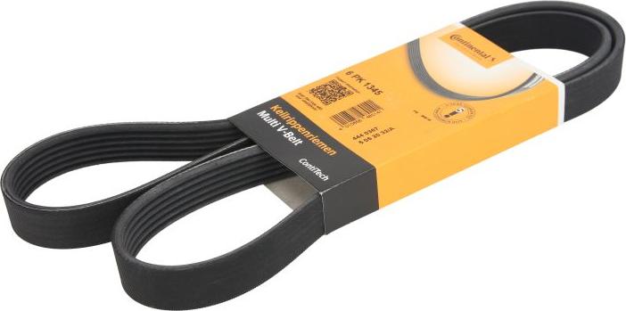 CONTINENTAL 6PK1345 - Поліклиновий ремінь autozip.com.ua