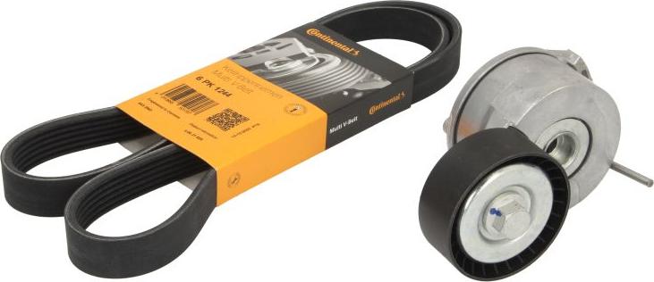 CONTINENTAL 6PK1244K1 - Поликлиновий ремінний комплект autozip.com.ua