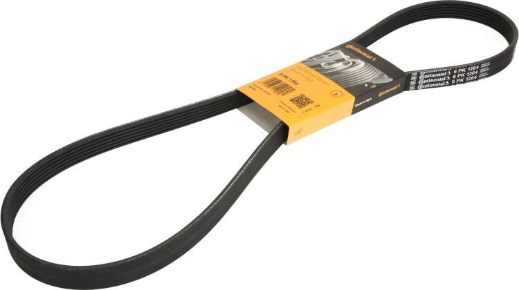 CONTINENTAL 6 PK 1264 - Поліклиновий ремінь autozip.com.ua