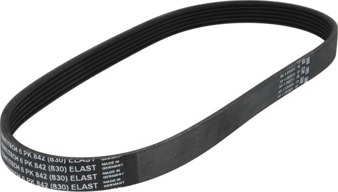 CONTINENTAL 6 PK 842 ELAST - Поліклиновий ремінь autozip.com.ua