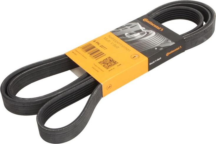 CONTINENTAL 6PK2077 - Поліклиновий ремінь autozip.com.ua