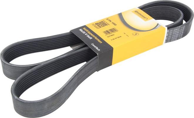 CONTINENTAL 8PK1550 - Поліклиновий ремінь autozip.com.ua