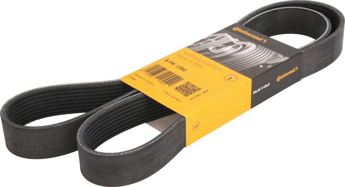 CONTINENTAL 8PK1390 - Поліклиновий ремінь autozip.com.ua