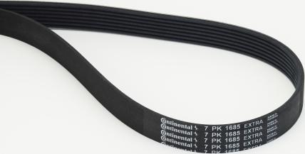 CONTINENTAL 7PK1685 EXTRA - Поліклиновий ремінь autozip.com.ua