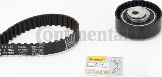 Contitech CT 983 K1 - Комплект ременя ГРМ autozip.com.ua
