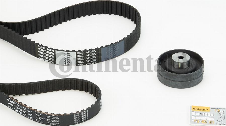 CONTINENTAL CT939K6PRO - Комплект ременя ГРМ autozip.com.ua