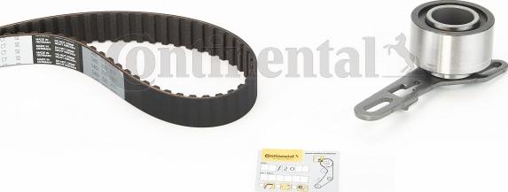 Contitech CT 512 K1 - Комплект ременя ГРМ autozip.com.ua