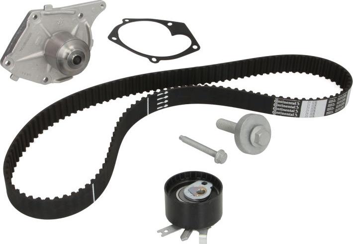 CONTINENTAL CT1035WP3 - Водяний насос + комплект зубчатого ременя autozip.com.ua