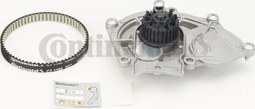 Contitech CT1195WP1 - Водяний насос + комплект зубчатого ременя autozip.com.ua