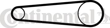 CONTINENTAL CT1158 - Ремінь ГРМ autozip.com.ua