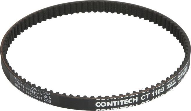CONTINENTAL CT1169 - Ремінь ГРМ autozip.com.ua