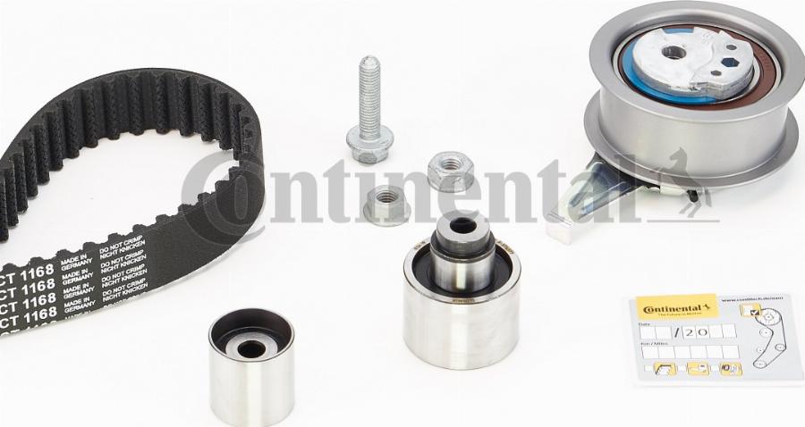 CONTINENTAL CT 1168 K1 - Комплект ременя ГРМ autozip.com.ua