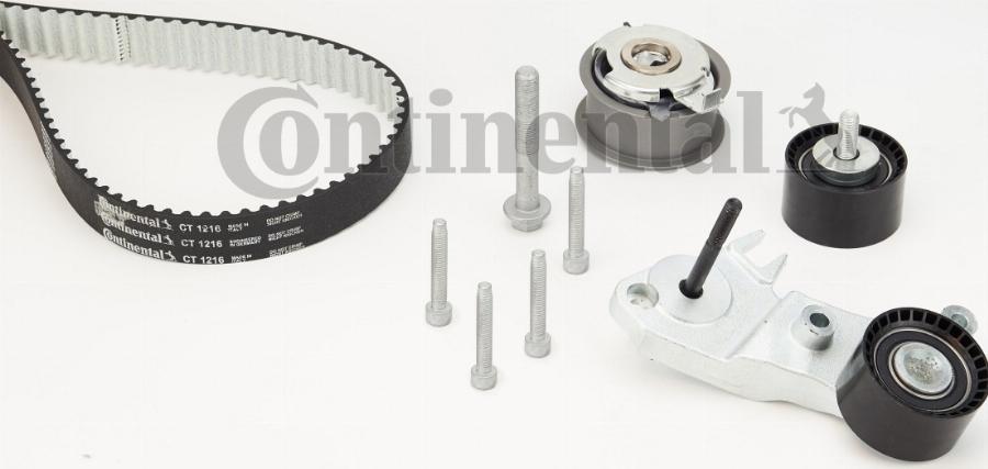 CONTINENTAL CT1216K2 - Комплект ременя ГРМ autozip.com.ua