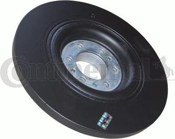 CONTINENTAL VD1025 - Ремінний шків, колінчастий вал autozip.com.ua