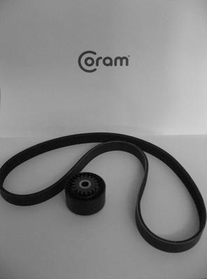 CORAM KTC991.45 - Поликлиновий ремінний комплект autozip.com.ua