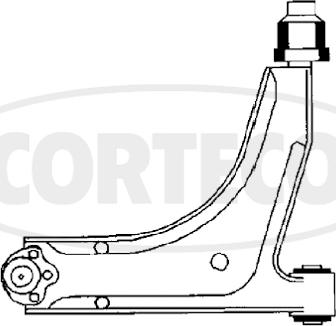 Corteco 49400486 - Важіль незалежної підвіски колеса autozip.com.ua