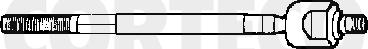 Corteco 49400657 - Осьовий шарнір, рульова тяга autozip.com.ua