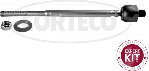 Corteco 49400672 - Осьовий шарнір, рульова тяга autozip.com.ua