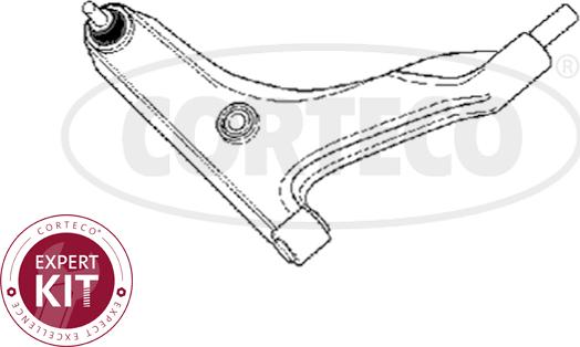 Corteco 49400718 - Важіль незалежної підвіски колеса autozip.com.ua