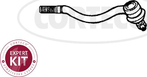 Corteco 49401406 - Наконечник рульової тяги, кульовий шарнір autozip.com.ua