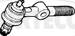 Corteco 49401418 - Наконечник рульової тяги, кульовий шарнір autozip.com.ua