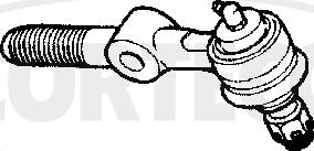 Corteco 49401417 - Наконечник рульової тяги, кульовий шарнір autozip.com.ua