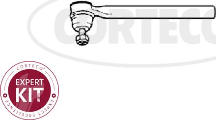 Corteco 49401479 - Наконечник рульової тяги, кульовий шарнір autozip.com.ua