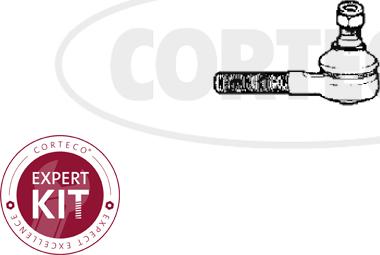 Corteco 49401346 - Наконечник рульової тяги, кульовий шарнір autozip.com.ua