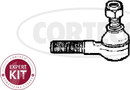 Corteco 49401357 - Наконечник рульової тяги, кульовий шарнір autozip.com.ua