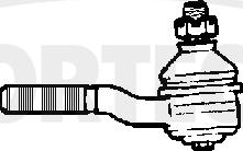 Corteco 49401386 - Наконечник рульової тяги, кульовий шарнір autozip.com.ua