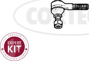 Corteco 49401219 - Наконечник рульової тяги, кульовий шарнір autozip.com.ua