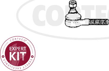 Corteco 49401235 - Наконечник рульової тяги, кульовий шарнір autozip.com.ua