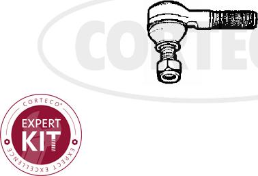 Corteco 49401238 - Наконечник рульової тяги, кульовий шарнір autozip.com.ua