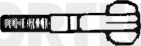 Corteco 49401233 - Наконечник рульової тяги, кульовий шарнір autozip.com.ua