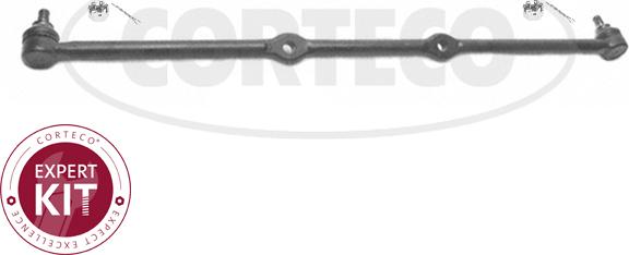 Corteco 49399546 - Поперечна рульова тяга autozip.com.ua