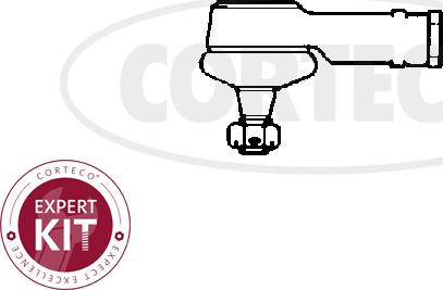 Corteco 49399510 - Наконечник рульової тяги, кульовий шарнір autozip.com.ua