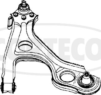 Corteco 49399156 - Важіль незалежної підвіски колеса autozip.com.ua