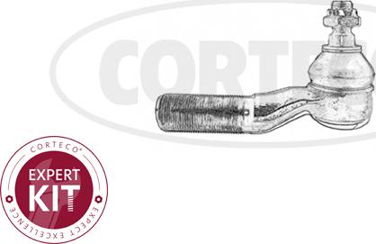 Corteco 49399809 - Наконечник рульової тяги, кульовий шарнір autozip.com.ua