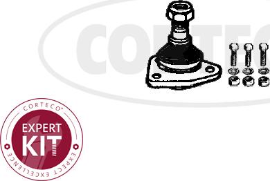 Corteco 49399334 - Шарова опора, несучий / направляючий шарнір autozip.com.ua