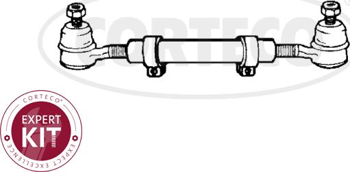 Corteco 49396166 - Поперечна рульова тяга autozip.com.ua