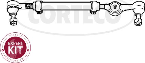 Corteco 49396268 - Поперечна рульова тяга autozip.com.ua