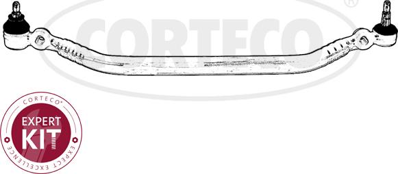 Corteco 49396208 - Поперечна рульова тяга autozip.com.ua