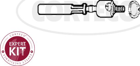 Corteco 49396750 - Осьовий шарнір, рульова тяга autozip.com.ua