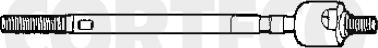 Corteco 49396726 - Осьовий шарнір, рульова тяга autozip.com.ua