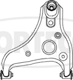 Corteco 49397452 - Важіль незалежної підвіски колеса autozip.com.ua